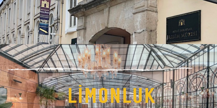 Milli Saraylar Resim Müzesi ve bahçesindeki Limonluk Cafe