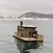 Oslo limanında yüzer sauna: Bademaschinen Sauna