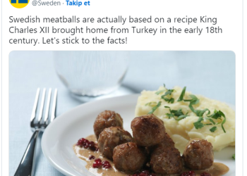 İsveç’ten ‘Türk köftesi itirafı’