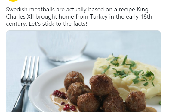 İsveç’ten ‘Türk köftesi itirafı’