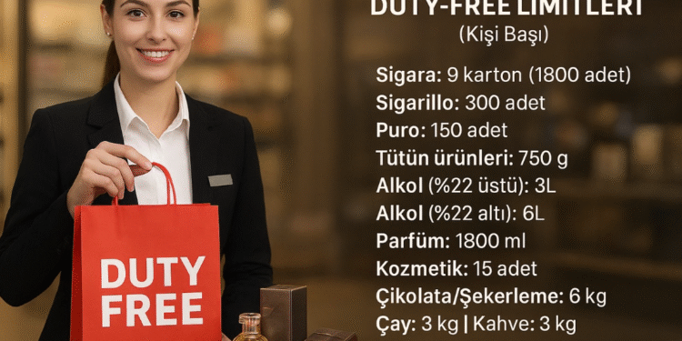 2025 Duty Free Alışveriş Rehberi: Türkiye ve Avrupa Limitleri