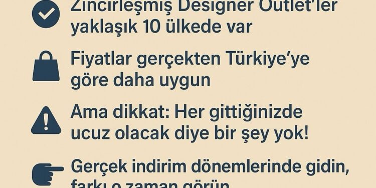 Avrupa’daki Outlet Gerçeği – Hangileri Gerçekten Ucuz?