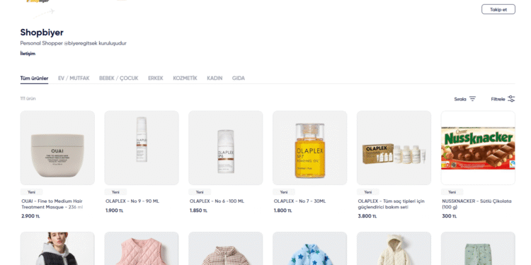 Shopbiyer’e sipariş ver