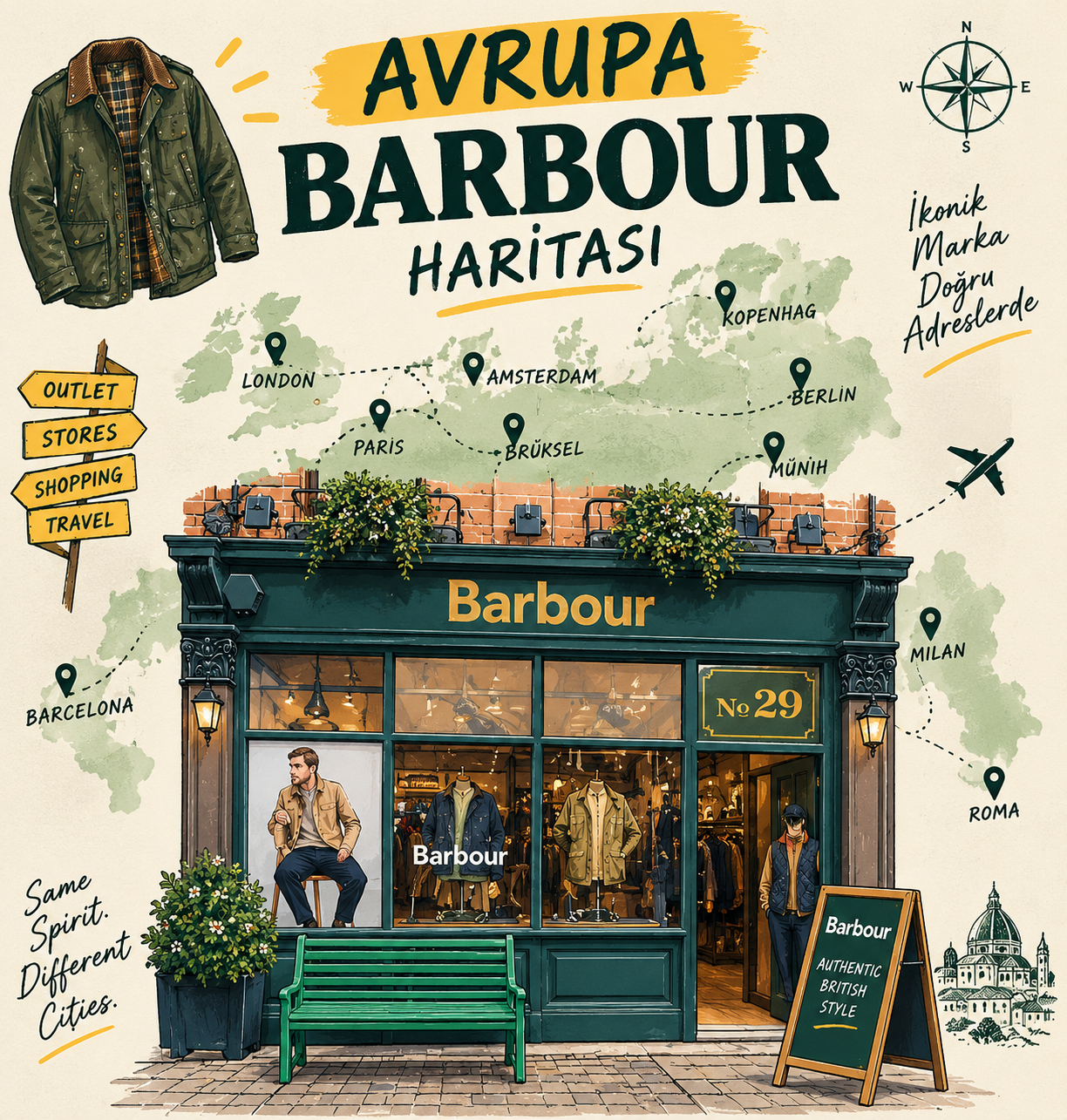 Barbour Beden ve Model Tipleri